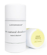 Lovefresh All-Natural Cream Deodorant Stick Lemon Verbena