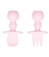 Bumkins Silicone Chewtensils Pink