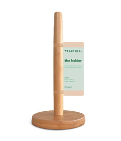 Earthly Co. Paper Towel Holder All-Natural