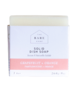 The Bare Home Solid Dish Soap Grapefruit + Orange