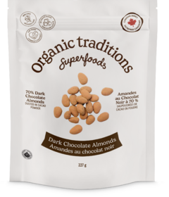 Organic Traditions Dark Chocolate Almonds