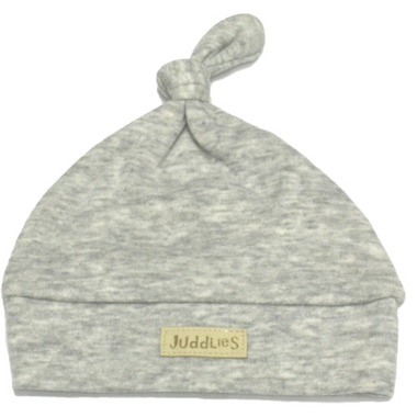 Juddlies Newborn Cap Pale Grey Fleck Juddlies Newborn Cap Pale Grey Fleck