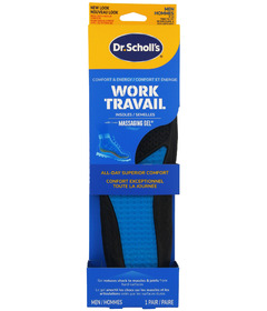 Dr. Scholl's Work Massaging Gel Advance Insoles For Men