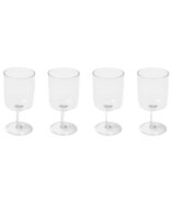 Sunny Life Poolside Wine Glass Set Clear