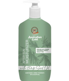 Crème hydratante après-soleil Australian Gold à l'huile de graines de chanvre