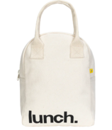 Fluf Zipper Lunch Bag Natural