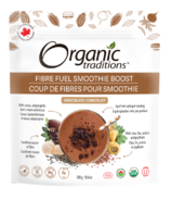Organic Traditions Fibre Fuel Smoothie Boost Chocolat