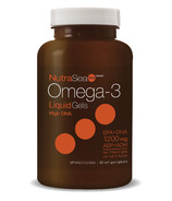NutraSea DHA Omega-3 High DHA Liquid Gels (gels liquides) 