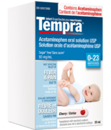 Tempra Fever & Pain Relief Infant Drops Cherry (0-23 months)