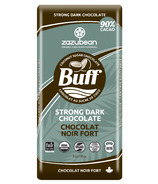 zazubean Organic Buff 90% Cocoa Strong Dark Chocolate