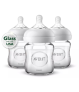 Philips AVENT Natural Glass Baby Bottles 4oz 