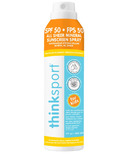 thinksport Kids Clear Zinc Sunscreen Spray SPF 50