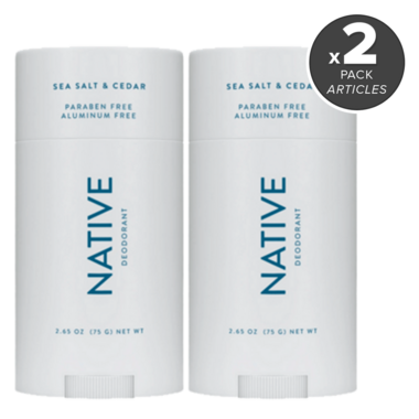 Buy Native Deodorant Sea Salt & Cedar Bundle At Well.ca | Free Shipping ...