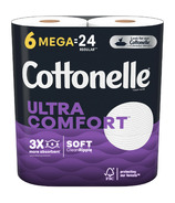 Papier hygiénique Cottonelle Ultra ComfortCare Méga rouleaux