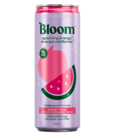 Bloom Sparkling Energy Drink Strawberry Watermelon