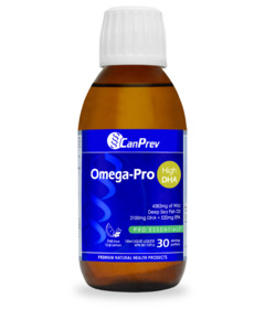 image of CanPrev Omega-Pro High DHA Goji Lemon with sku:291525
