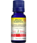 Divine Essence Eucalyptus Lemon-Scented Organic Essential Oil