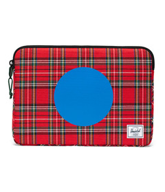 Herschel Supply Anchor Plaid Sleeve Red Plaid