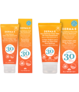 Derma E Clear Zinc Face & Body Sunscreen SPF 30 Bundle