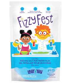 Loot Toy Co Fizzy Fest Bath Salts Cool Blue 