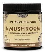 Harmonic Arts 5 Mushroom Concentrated Mushroom Powder