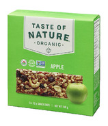Taste of Nature Organic Snack Bars Apple 