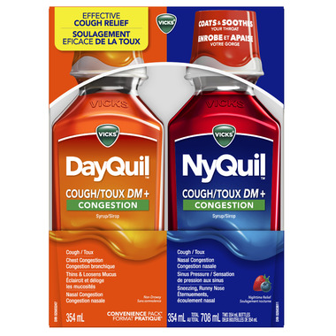 Buy Vicks DayQuil NyQuil Cough + Congestion Combo Pack at