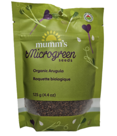 Mumm's Microgreen Seeds Organic Arugula Seeds