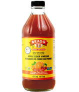 Vinaigre de cidre de pomme Bragg - Orange et cerise acide