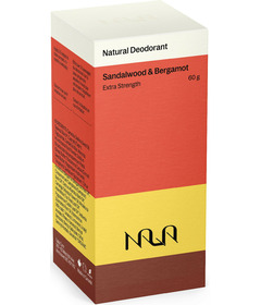 Nala Extra Strength Natural Deodorant Sandalwood & Bergamot