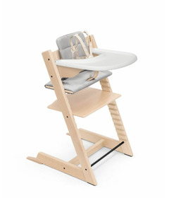 Stokke Tripp Trapp High Chair Natural with White Tray