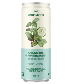 Harrington Sparkling Natural Spring Water Cucumber & Wintergreen