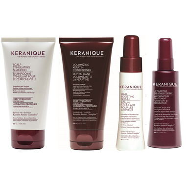 Buy Keranique Thin Hair 4 Piece Treatment System From Canada At