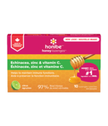 Honibe Honey Lozenges Echinacea Zinc & Vitamin C Citrus