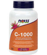 NOW Foods C-1000 avec 100 mg de bioflavonoïdes