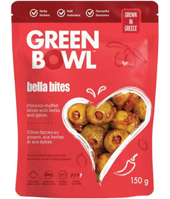 Green Bowl Bella Bites Pimento Stuffed Olives