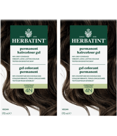 Herbatint 4N Chestnut Permanent Hair Colour Bundle
