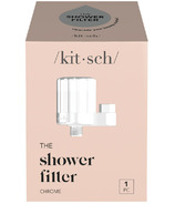 Kitsch Bottle-Free Beauty The Shower Filter Chrome