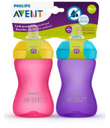 Philips AVENT My Grippy Spout Cup Pack rose et violet