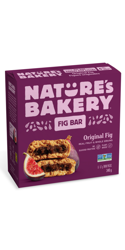  Nature's Bakery Whole Wheat Fig Bars, Peach Apricot, Real  Fruit, Vegan, Non-GMO, Snack bar, 1 box with 12 twin packs (12 twin packs):  Breakfast Snack Bars