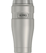 Thermos Stainless Steel Travel Tumbler Matte Stainless Steel