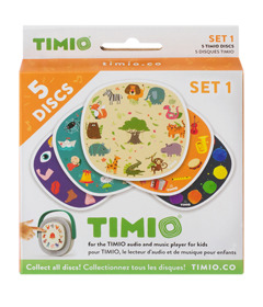 image of Timio Disc Set Volume 1 Wild Animals with sku:335352