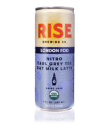 Rise Brewing Co London Fog Nitro Earl Grey Tea Oat Milk Latte