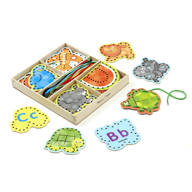 Melissa & Doug Alphabet Lacing Cards Melissa & Doug Alphabet Lacing Cards
