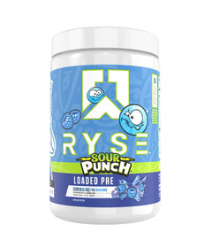 Ryse Loaded Pre Sour Punch Sour Blue Raz