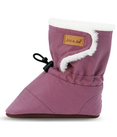 Jan & Jul Stay-Put Winter Booties Dark Plum