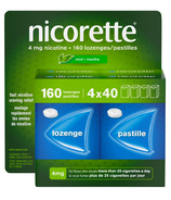 Nicorette 4mg Nicotine Replacement Lozenges Mint