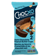ChocXO Dark Chocolate Peanut Butter Cups 
