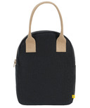 Fluf Zippered Lunch Black Solid