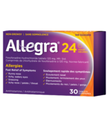 Allegra 24 heures comprimé 120 mg